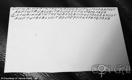 Giải mã bức thư bí ẩn 20 năm trong 15 phút nhờ cộng đồng mạng