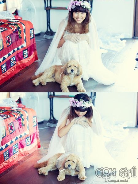 Lee Hyori nhẹ nhàng và tươi trẻ trong ngày cưới
