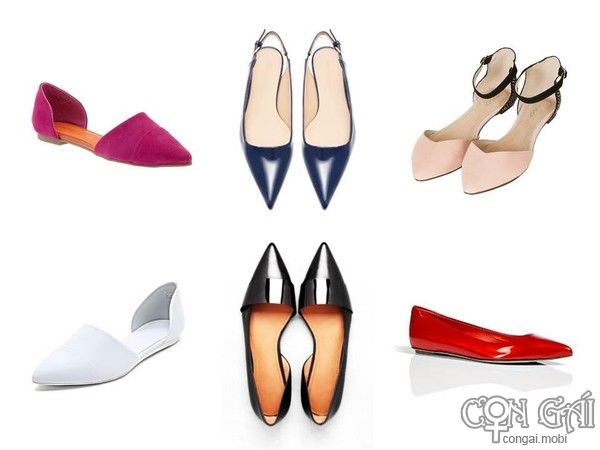 6 kiểu giày cho bạn gái tự tin